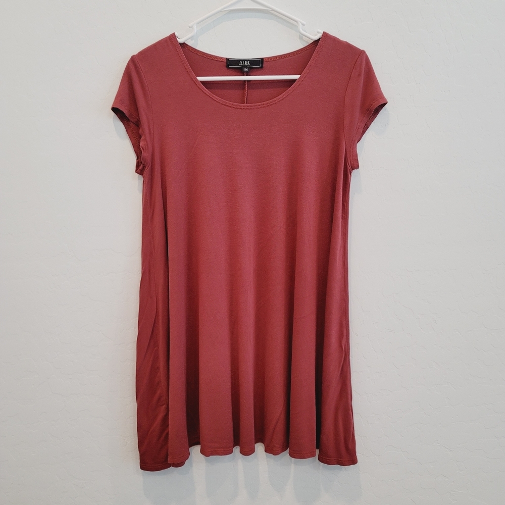 💕 Vibe Sportswear Burnt Orange Dress Size Medium